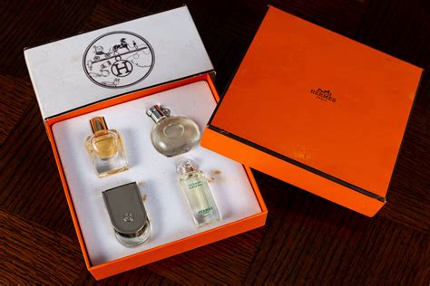 hermes perfume set of 4.